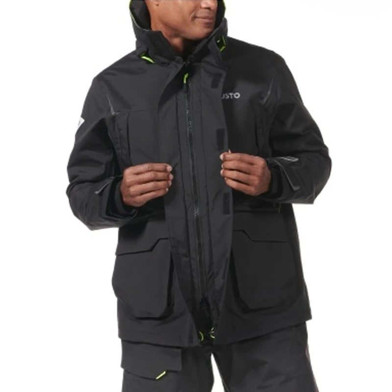 Giacca Da Vela BR1 CHANNEL Nero - MUSTO 10 Giacca Da Vela BR1 CHANNEL Nero - MUSTO - immagine 8