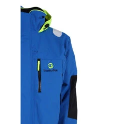 GIACCA IMPERMEABILE E TRASPIRANTE IN DOPPIO PILE TURCHESE - BERMUDES -ORANGEMARINE giacca impermeabile e traspirante in doppio pile turchese bermudes 5