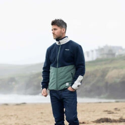 Giacca In Pile 64 - Verde-navy - Musto 13 Giacca In Pile 64 - Verde-navy - Musto -ORANGEMARINE giacca in pile 64 verde navy musto 2