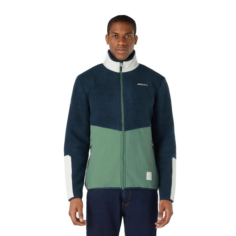 Giacca In Pile 64 - Verde-navy - Musto 6 Giacca In Pile 64 - Verde-navy - Musto - immagine 4