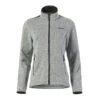 Giacca In Pile Da Donna In Maglia - Grigio - Musto -ORANGEMARINE giacca in pile da donna grigio misto