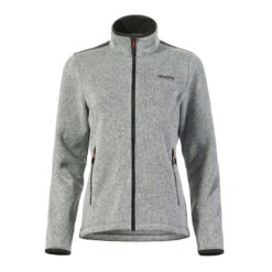 Giacca In Pile Da Donna In Maglia - Grigio - Musto