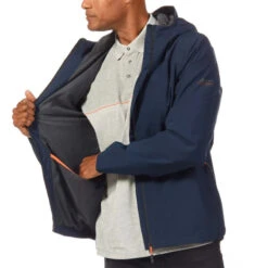 Giacca Da Pioggia Leggera Lite - Blu Navy - Musto -ORANGEMARINE giacca legere lite rain blue musto 3