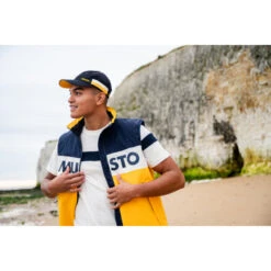 Giacca Smanicata Edizione Limitata 1964 Giallo - MUSTO -ORANGEMARINE giacca smanicata edizione limitata 1964 giallo musto 2