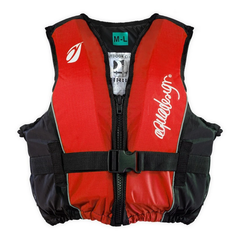 GILET AQUADESIGN ESTERNO CLUB 70N ROSSO/NERO 3 GILET AQUADESIGN ESTERNO CLUB 70N ROSSO/NERO