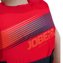 JOBE GIACCA GALLEGGIANTE IN NYLON ROSSO PER BAMBINI -ORANGEMARINE gilet de flottaison nylon jobe rouge enfant 14