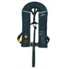 Giubbotto Salvagente Automatico 275N Pilot Con D-ring E Sottocosciale - Nero - Plastimo -ORANGEMARINE gilet de sauvetage gonflable automatique pilot 275n noir avec harnais