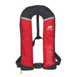 Giubbotto Salvagente Automatico 275N Pilot Con Sottocosciale - Rosso - Plastimo