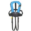 Giubbotto Salvagente Gonfiabile Manuale EVO 165N Turchese - PLASTIMO -ORANGEMARINE gilet de sauvetage gonflable manuel evo 165n turquoise sans harnais