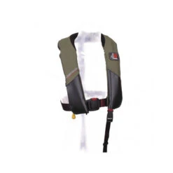 KINGFISHER Giubbotto Di Salvataggio Manuale Da Pesca Speciale Khaki 150N Senza Imbracatura - 4WATER