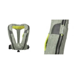 Giubbotto Salvagente Deckvest LITE Verde - SPINLOCK -ORANGEMARINE gilet deckvest lite flow green spinlock 1