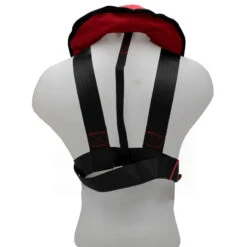 Giubbotto Salvagente Manuale 170 N Con D-Ring - Rosso - ORANGEMARINE -ORANGEMARINE gilet gonflable essential manuel avec harnais 170 n rouge 1