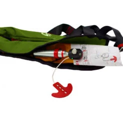 Giubbotto Salvagente Manuale 170 N - Verde - ORANGEMARINE -ORANGEMARINE gilet gonflable essential manuel sans harnais 170 n vert 3