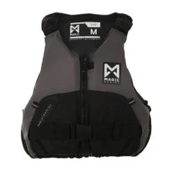 Gilet Con Zip A Onda Nera - Magic Navy