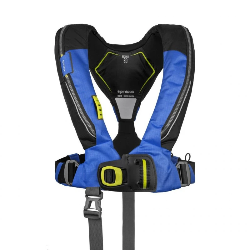 Giubbotto Di Salvataggio Automatico Gonfiabile 170N Con Cintura Di Sicurezza DECKVEST UML Blu - SPINLOCK 3 Giubbotto Di Salvataggio Automatico Gonfiabile 170N Con Cintura Di Sicurezza DECKVEST UML Blu - SPINLOCK