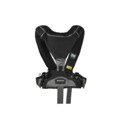 Giubbotto Di Salvataggio Automatico Gonfiabile 170N Con Cintura Di Sicurezza DECKVEST UML Nero - SPINLOCK