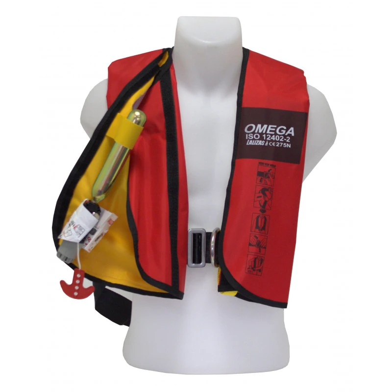 Giubbotto Di Salvataggio Gonfiabile Automatico OMEGA 275 N CON CINTURA DI SICUREZZA - LALIZAS 6 Giubbotto Di Salvataggio Gonfiabile Automatico OMEGA 275 N CON CINTURA DI SICUREZZA - LALIZAS - immagine 4