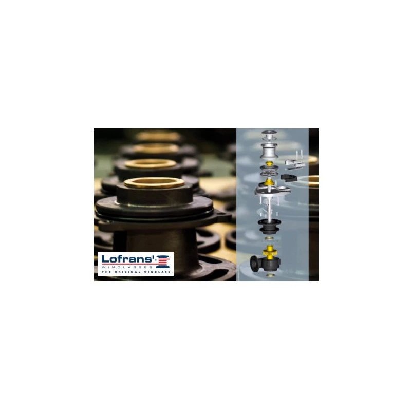 Giunto Rotante 17X8X19 MG463 C12G - Ricambio Lofrans' 3 Giunto Rotante 17X8X19 MG463 C12G - Ricambio Lofrans'