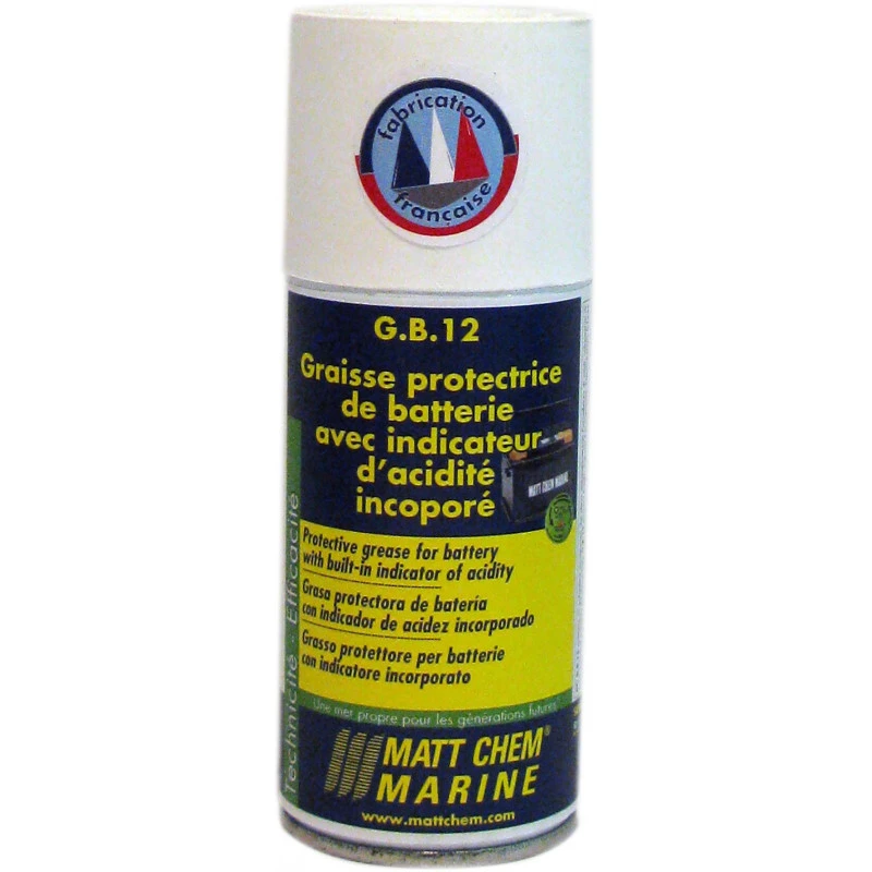 Grasso Protettivo Per Batterie Con Indicatore Incorporato - MATT CHEM 3 Grasso Protettivo Per Batterie Con Indicatore Incorporato - MATT CHEM