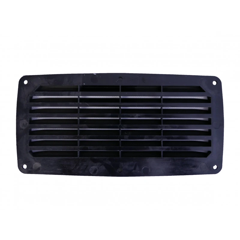 NUOVA RADE Griglia D'aerazione Plastica Rettangolare Nera 4 NUOVA RADE Griglia D'aerazione Plastica Rettangolare Nera - immagine 2