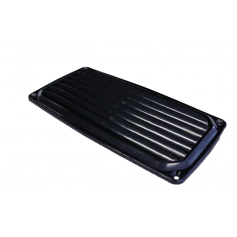 NUOVA RADE Griglia D'aerazione Plastica Rettangolare Nera 5 NUOVA RADE Griglia D'aerazione Plastica Rettangolare Nera - immagine 3