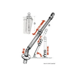 Gruetta Telescopica Lega Leggera Max 280 Kg 9 Gruetta Telescopica Lega Leggera Max 280 Kg -ORANGEMARINE gruetta telescopica lega leggera max 280 kg 3