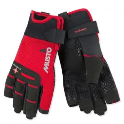 Guanti Mezze Dita Performance Gripflex - MUSTO - Rosso