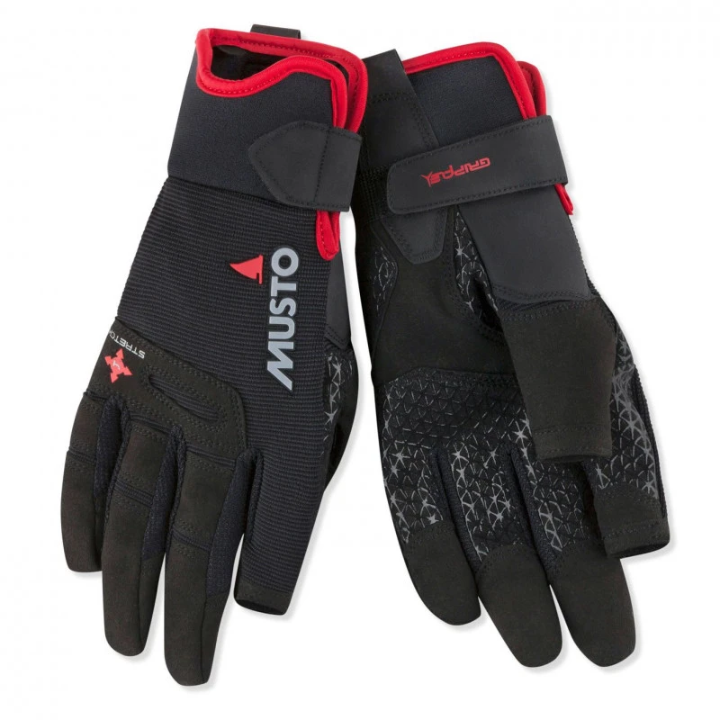 Guanti Dita Lunghe Performance Gripflex - MUSTO - Nero 3 Guanti Dita Lunghe Performance Gripflex - MUSTO - Nero