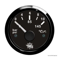 INDICATORE PRESSIONE OLIO 0-10 BAR OSCULATI