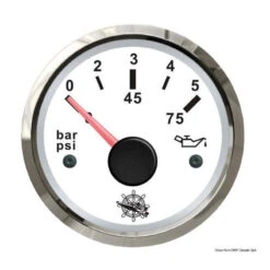 INDICATORE PRESSIONE OLIO 0-5 BAR OSCULATI