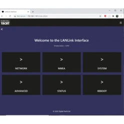 Interface LANLINK NMEA 0183 ETHERNET - DIGITAL YACHT -ORANGEMARINE interface lanlink nmea 0183 ethernet digital yacht 4