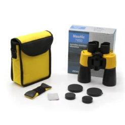 Binocolo Marino Impermeabile NAUTIC 7X50 RYDE -ORANGEMARINE jumelles marines etanches nautic 7x50 ryde 9
