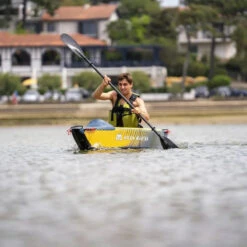 KAYAK GONFIABILE AQUA MARINA TOMAHAWK AIR-K 1P -ORANGEMARINE kayak galleggiabile acqua marina tomahawk air k 1p 2023 5