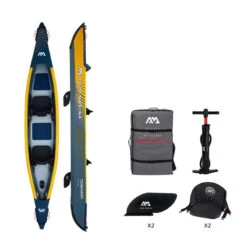 KAYAK GONFIABILE AQUA MARINA TOMAHAWK AIR-K 2P