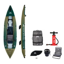 Kayak Gonfiabile Da Pesca CALIBER - AQUAMARINA