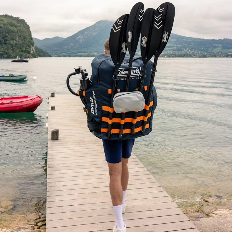 Kit Sevylor Kayak Gonfiabile Maui 2 Adulti 1 Bambino Con 2 Pagaie E Pompa 13 Kit Sevylor Kayak Gonfiabile Maui 2 Adulti 1 Bambino Con 2 Pagaie E Pompa - immagine 11