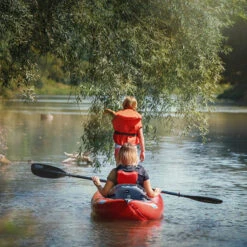 KAYAK GUMOTEX THAYA 2 PLACES CONVERTIBLE ROUGE -ORANGEMARINE kayak gumotex thaya 2 places convertible rouge 3