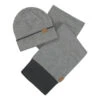 Kit Cappello E Sciarpa A Punta - Grigio - Musto -ORANGEMARINE kit bonnet e scarf tipped grey musto