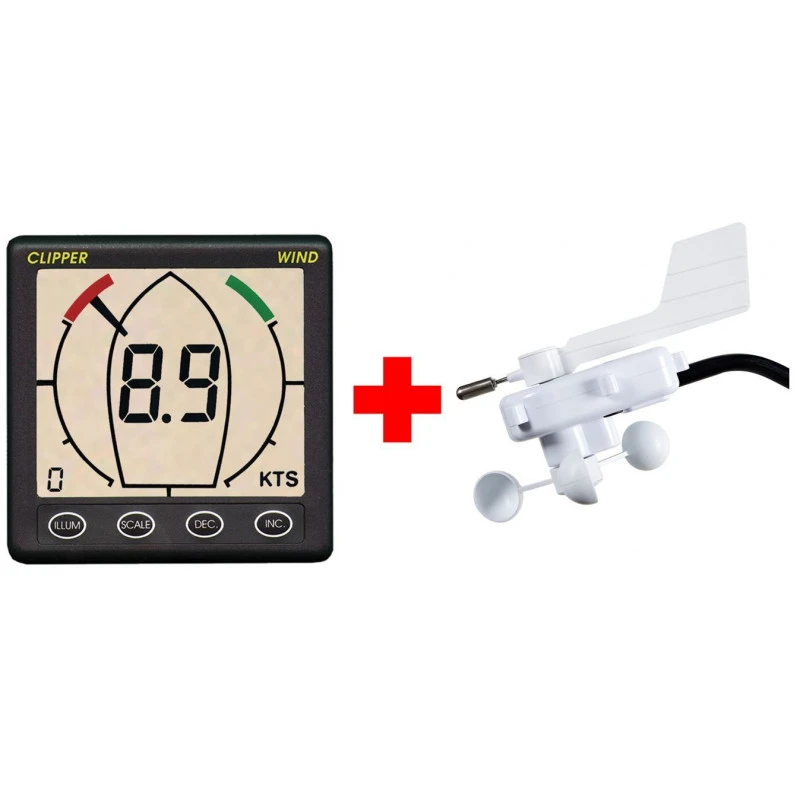 Kit CLIPPER WIND Ad Alta Reattività Completo Di Sondasegnavento - NASA MARINE 3 Kit CLIPPER WIND Ad Alta Reattività Completo Di Sondasegnavento - NASA MARINE