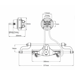 Kit Di Direzione Idraulica FB300 Per Motori Fino A 300 CV - RIVIERA 7 Kit Di Direzione Idraulica FB300 Per Motori Fino A 300 CV - RIVIERA -ORANGEMARINE kit direction hydraulique fb300 pour moteur jusque 300 cv riviera 1