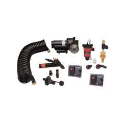 Kit Pompe De Lavage Avec Pompe De Vivier 12V - JOHNSON PUMP