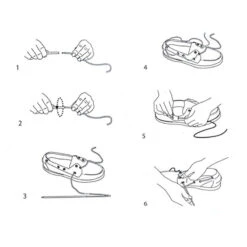 Lacci In Pelle Da Barca Blu - SEBAGO 9 Lacci In Pelle Da Barca Blu - SEBAGO -ORANGEMARINE lacets cuir chaussure bateau bleu sebago 3