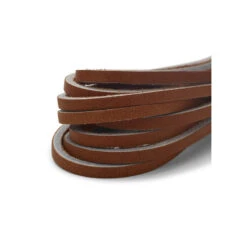 Lacci In Pelle Per Scarpe Da Barca Marroni - SEBAGO -ORANGEMARINE lacets cuir chaussure bateau marron sebago 2