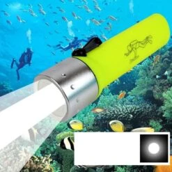 Lampe Torche Led Sous Marine Etanche 120 Lumens - Irisco -ORANGEMARINE lampada a torcia subacquea 120 lumen irisco led 6
