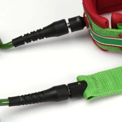 Leash9' SUP Verde/Rosso- HOWZIT -ORANGEMARINE leash 9 sup verderosso howzit 1 5