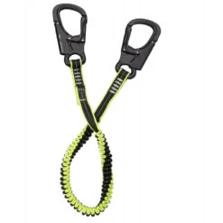 PLASTIMO Longe De Harnais élastique 2 Mousquetons Technique