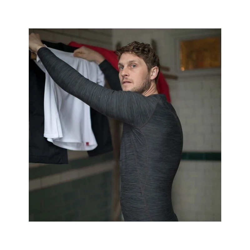 Maglietta Termica Da Uomo Grigio Scura – GILL 4 Maglietta Termica Da Uomo Grigio Scura – GILL - immagine 2