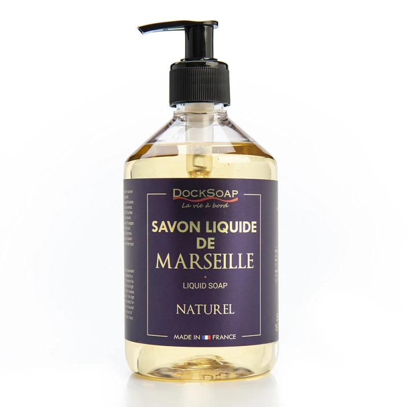 Sapone Di Marsiglia Liquido Naturale 500 Ml - Docksoap 3 Sapone Di Marsiglia Liquido Naturale 500 Ml - Docksoap
