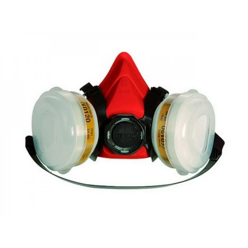 Maschera Respiratoria A2P2 Con Filtro - CARSYSTEM 3 Maschera Respiratoria A2P2 Con Filtro - CARSYSTEM
