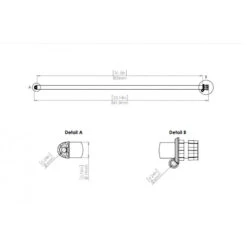 Mât De Pavillon 800mm - Base Noire - RAILBLAZA 9 Mât De Pavillon 800mm - Base Noire - RAILBLAZA -ORANGEMARINE mat de pavillon 800mm base noire railblaza 3